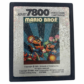 Front view of cartridge for Mario Bros. - Atari 7800