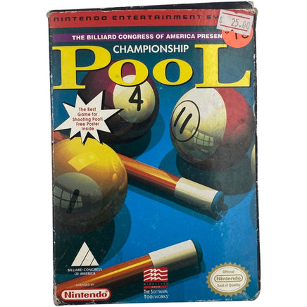 Championship Pool - NES - Premium Video Games - Just $41.99! Shop now at Retro Gaming of Denver