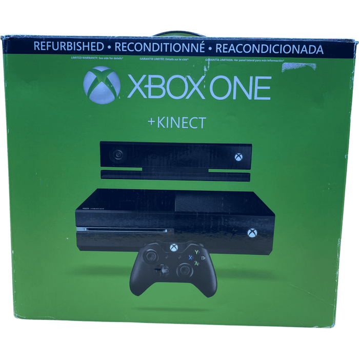 Xbox One 500 GB Black Console With Kinect - Premium Video Game Consoles - Just $129.99! Shop now at Retro Gaming of Denver