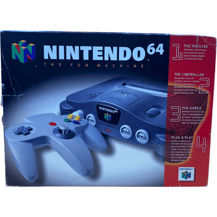 Nintendo 64 System with Original Retail Box & Super Mario 64 - Premium Video Game Consoles - Just $196! Shop now at Retro Gaming of Denver