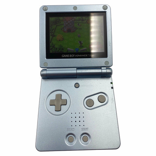Pearl Blue GameBoy Advance SP [AGS-101] (Game Bundle) - Premium Video Game Consoles - Just $179! Shop now at Retro Gaming of Denver