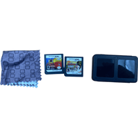 Games, case and screen cleaner view for White Nintendo DSi System - Nintendo DSi