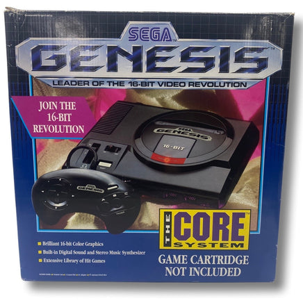 View of outer box for Sega Genesis Model 1 Console - Sega Genesis