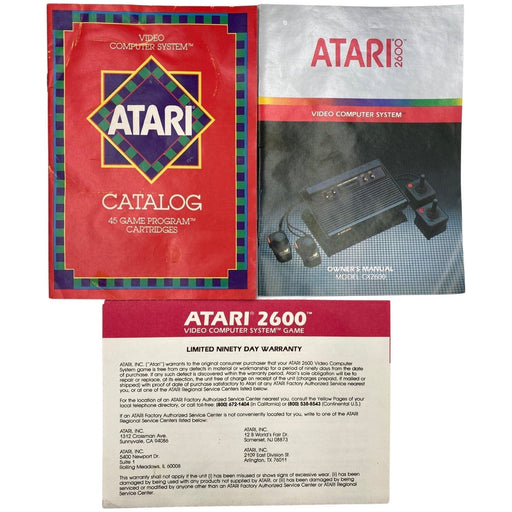 Atari 2600 (System-CIB) [Vadar] (CX-2600 CR) - Premium Video Game Consoles - Just $204.99! Shop now at Retro Gaming of Denver