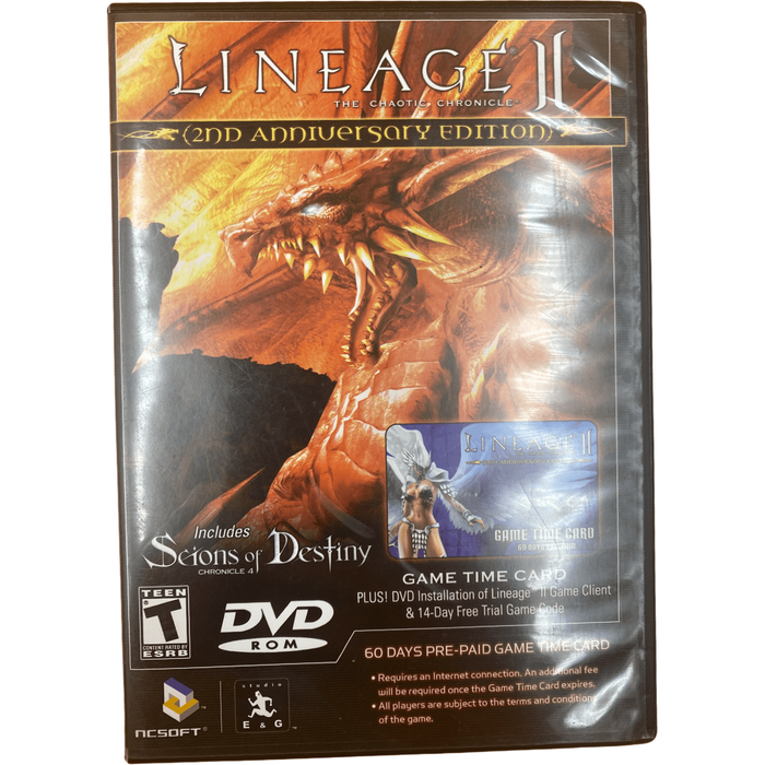 Lineage II: The Chaotic Chronicle 2nd Anniversary Edition - PC - Just $24.99! Shop now at Retro Gaming of Denver