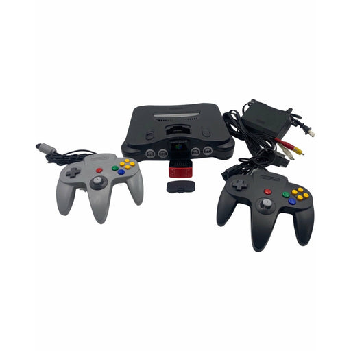 Nintendo 64 with Expansion Memory Pak & 2 Original Controllers - Premium Video Game Consoles - Just $122.99! Shop now at Retro Gaming of Denver