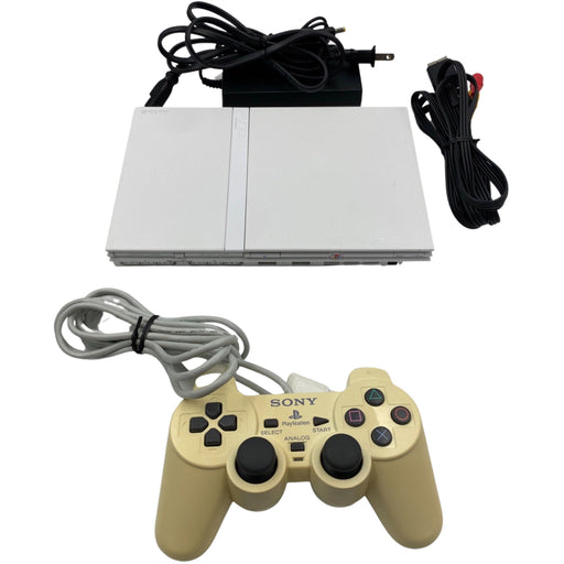 White Slim Playstation 2 System - Playstation 2 - Premium Video Game Consoles - Just $172! Shop now at Retro Gaming of Denver