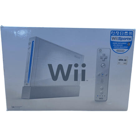 Outer box view of Wii Sports Console Bundle