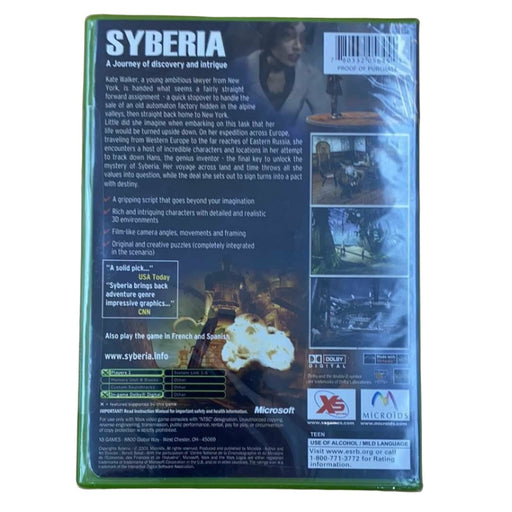 Syberia - Xbox - (NEW) - Premium Video Games - Just $23.99! Shop now at Retro Gaming of Denver
