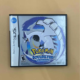 Box one view of Pokémon SoulSilver Version for Nintendo DS