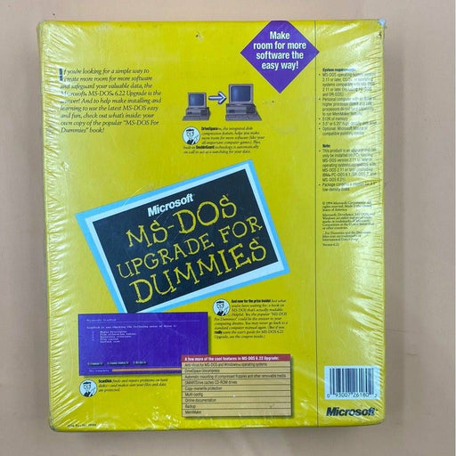 MS-DOS 6.22 Upgrade (Brand New And Factory Sealed!) - PC - Just $54.99! Shop now at Retro Gaming of Denver