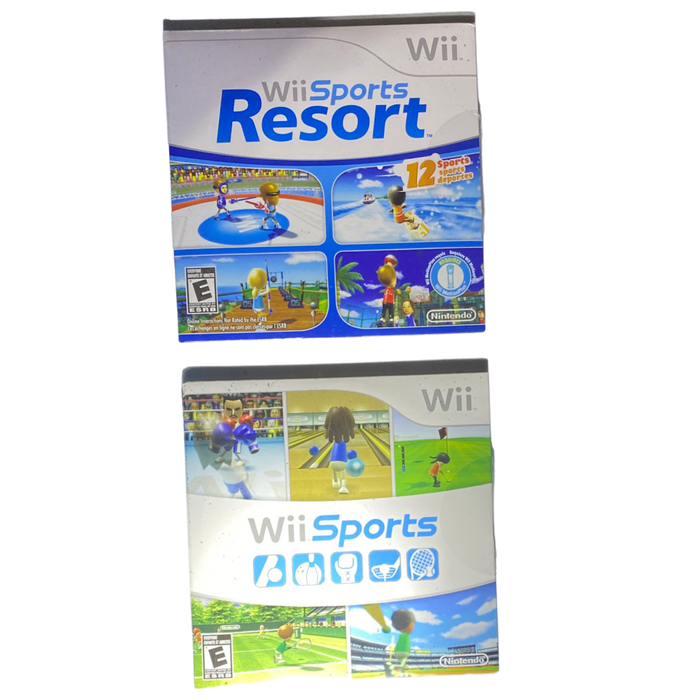 Black Nintendo Wii Console Wii Sports/Sports Resort Combo - Premium Video Game Consoles - Just $107! Shop now at Retro Gaming of Denver