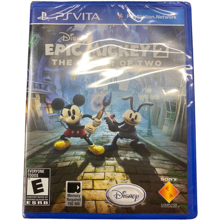 Epic Mickey 2: The Power Of Two - PlayStation Vita (Rare) (NEW) - Premium Video Games - Just $178.99! Shop now at Retro Gaming of Denver