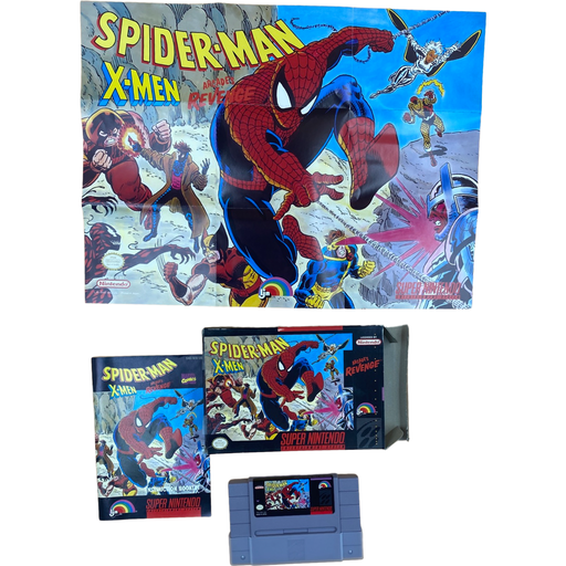 Spiderman X-Men Arcade's Revenge - Super Nintendo - Premium Video Games - Just $68.99! Shop now at Retro Gaming of Denver