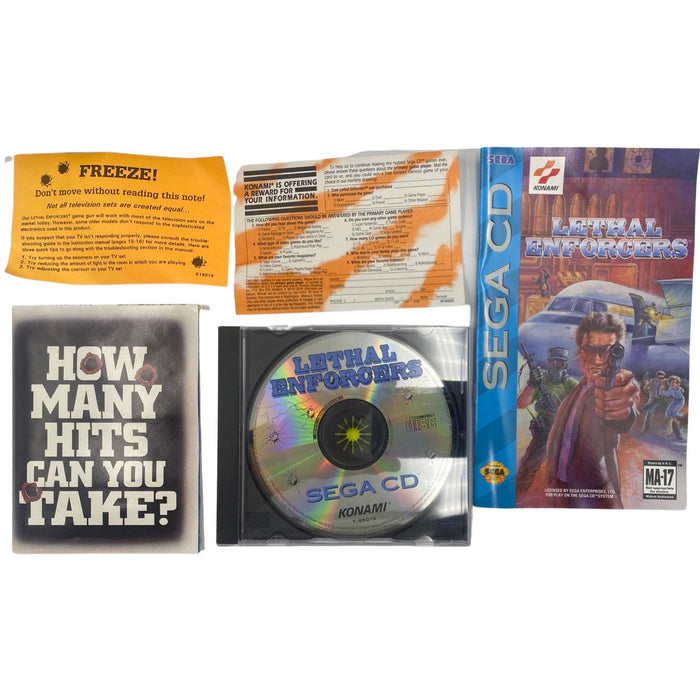 Lethal Enforcers [Gun Bundle] - Sega CD - Premium Video Game Accessories - Just $94.99! Shop now at Retro Gaming of Denver