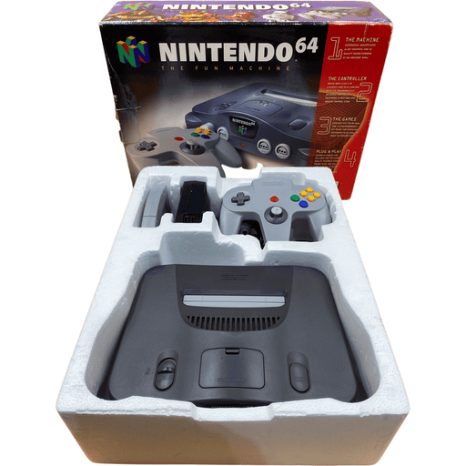Nintendo 64 System with Original Retail Box & Super Mario 64 - Premium Video Game Consoles - Just $229! Shop now at Retro Gaming of Denver