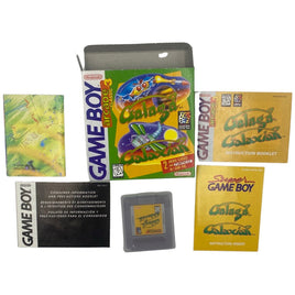 Top view of all contents of Arcade Classic 3: Galaga And Galaxian - Nintendo GameBoy
