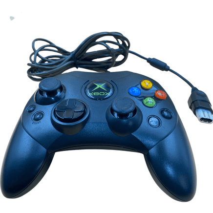 Front view of Black S Type Controller for Xbox (Official)