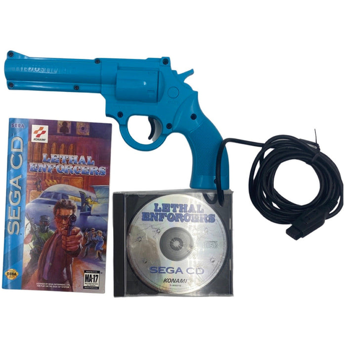 Lethal Enforcers [Gun Bundle] - Sega CD - Just $79.99! Shop now at Retro Gaming of Denver