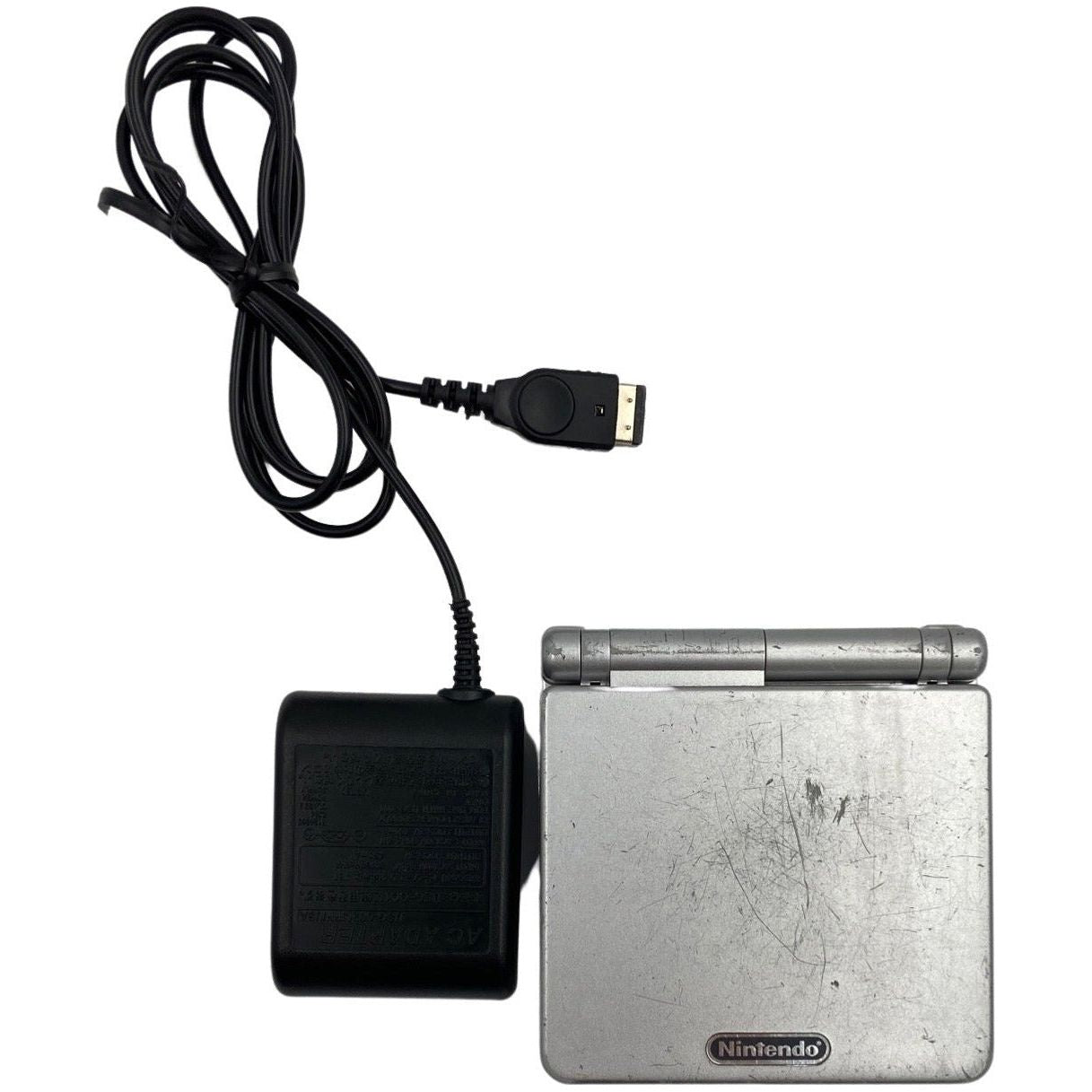 Cheap Platinum Gameboy Advance SP System Used