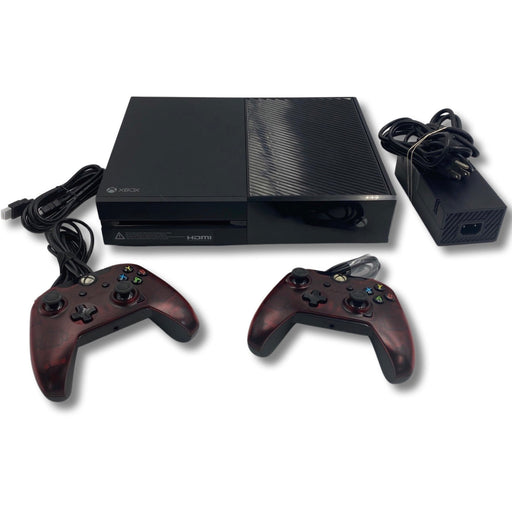 Xbox One 500 GB Black Console (With 2 Wired Controllers) - Premium Video Game Consoles - Just $157.99! Shop now at Retro Gaming of Denver