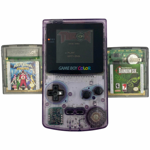 Game Boy Color Atomic Purple (3 Game Bundle) - Premium Video Game Consoles - Just $132.99! Shop now at Retro Gaming of Denver