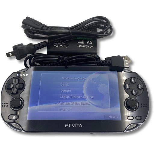 Black Japanese PlayStation Vita Wi-Fi  - Japanese PlayStation Vita - Premium Video Game Consoles - Just $129.99! Shop now at Retro Gaming of Denver