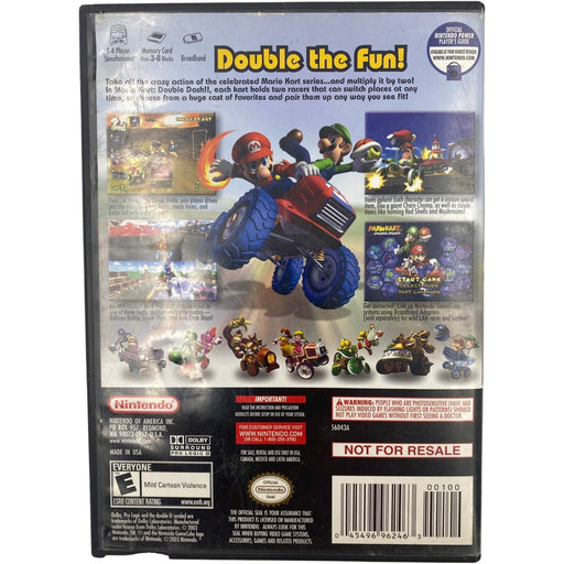 Mario Kart Double Dash [Not For Resale] Nintendo GameCube - Premium Video Games - Just $79.99! Shop now at Retro Gaming of Denver