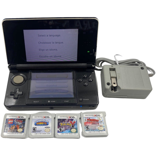 Nintendo 3DS Cosmo Black - Nintendo 3DS (4 Game Bundle) - Premium Video Game Consoles - Just $165! Shop now at Retro Gaming of Denver
