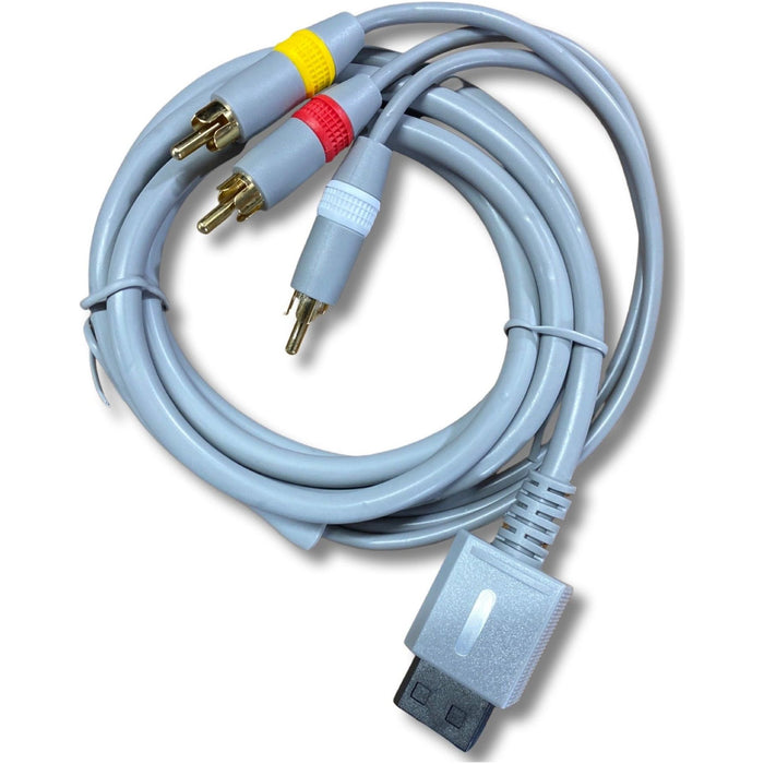 AV Composite Cable - Wii / Wii U / Wii Mini - Just $10.99! Shop now at Retro Gaming of Denver