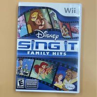 Disney Sing It Family Hits - Wii - (CIB) - Premium Video Games - Just $15.99! Shop now at Retro Gaming of Denver