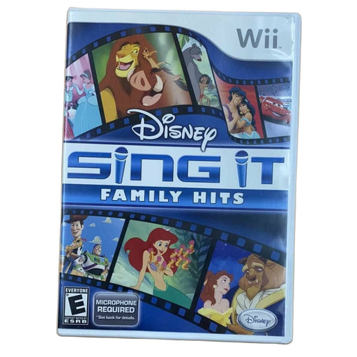 Disney Sing It Family Hits - Wii - (CIB) - Premium Video Games - Just $15.99! Shop now at Retro Gaming of Denver