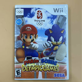 Front cover view of Mario And Sonic At The Olympic Games for Wii