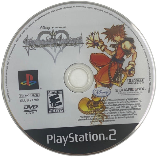 Kingdom Hearts RE Chain Of Memories - PlayStation 2 (LOOSE) - Premium Video Games - Just $6.99! Shop now at Retro Gaming of Denver