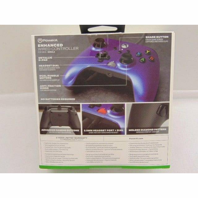 PowerA Enhanced Wired Controller for Xbox Series X|S – Nebula - Premium Video Game Accessories - Just $34.99! Shop now at Retro Gaming of Denver